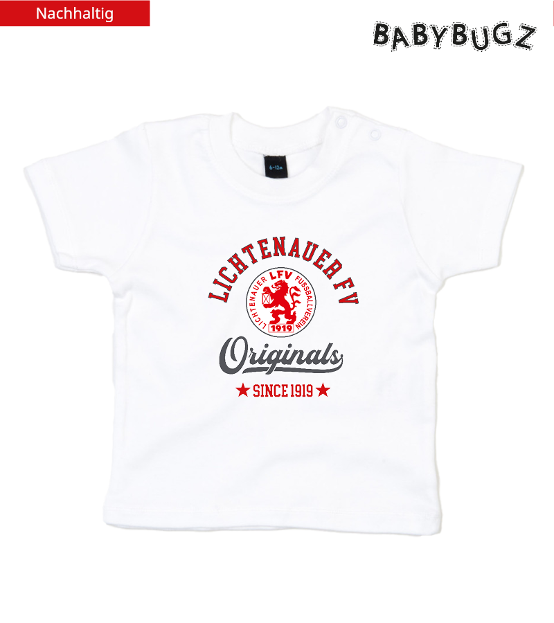 Babybugz Baby T-Shirt White "Jacob"