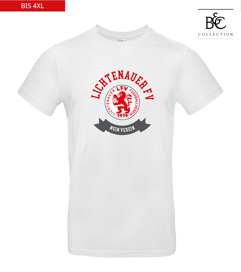 B&C Herren T-Shirt White "Bono"