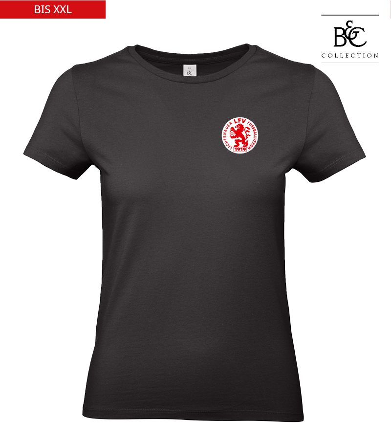 B&C Damen T-Shirt Black "Anton"
