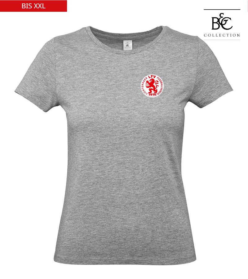 B&C Damen T-Shirt Sports Grey "Anton"