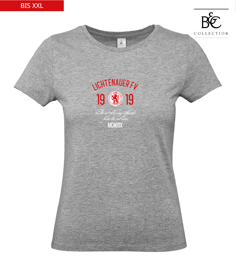B&C Damen T-Shirt Sports Grey "Isack"