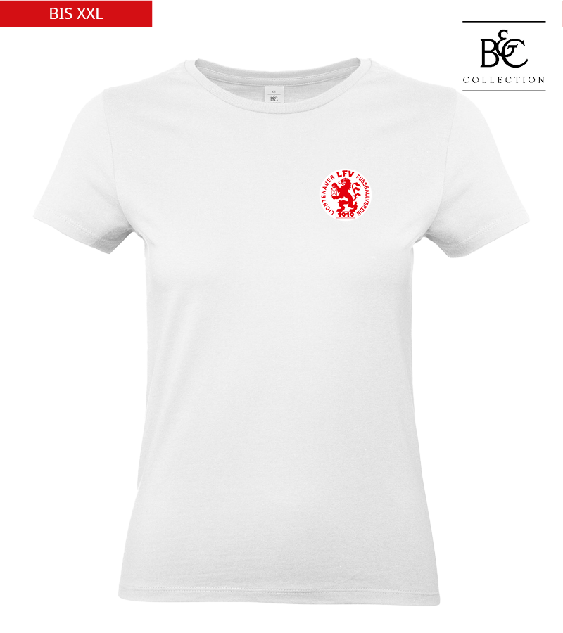 B&C Damen T-Shirt White "Anton"