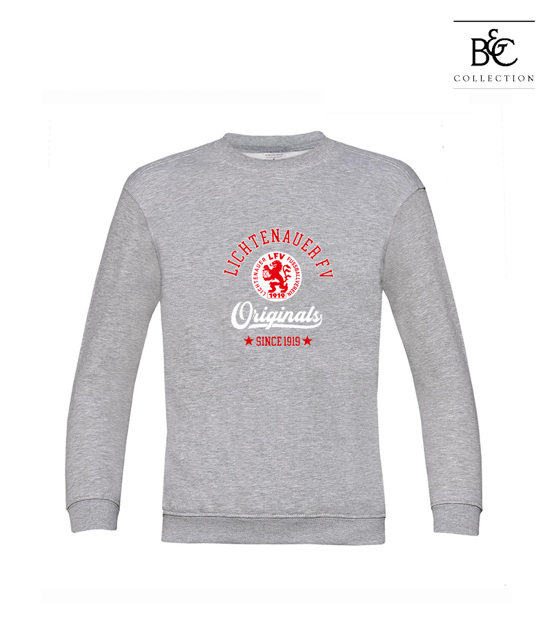 B&C Kinder Sweatshirt Heather Grey "Jacob"