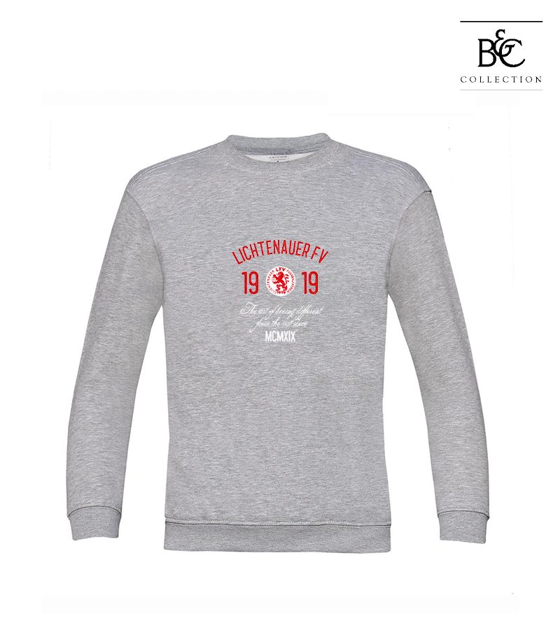 B&C Kinder Sweatshirt Heather Grey "Isack"