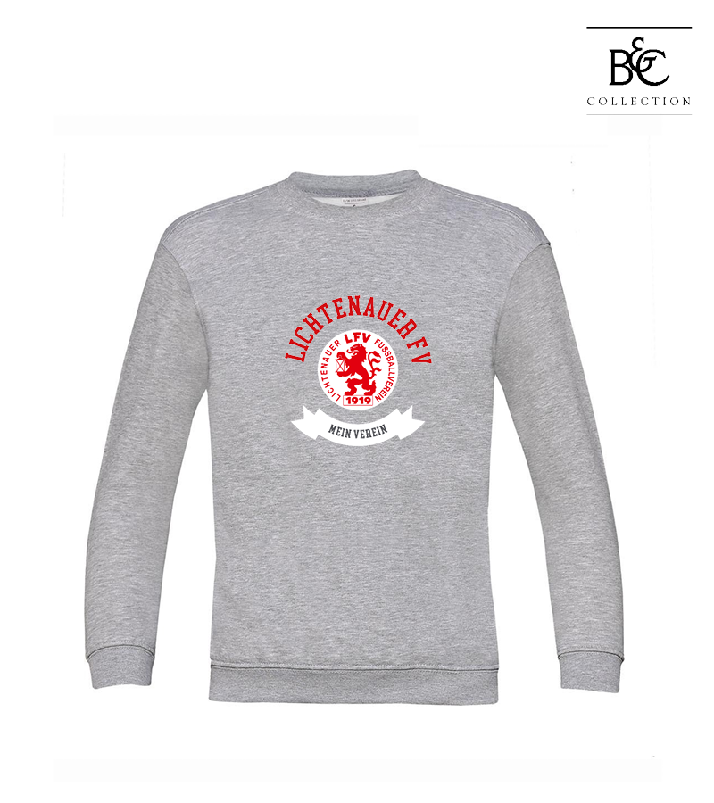 B&C Kinder Sweatshirt Heather Grey "Bono"