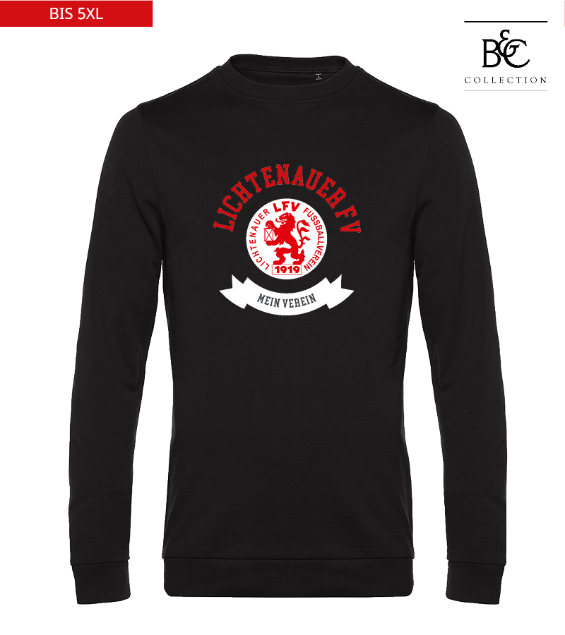 B&C Herren Sweatshirt Black Pure "Bono"