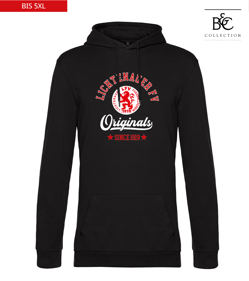 B&C Herren Hoodie Black Pure "Jacob"