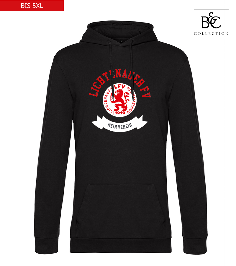 B&C Herren Hoodie Black Pure "Bono"