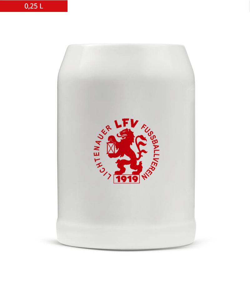 Bierkrug 0,25l White "Anton" A