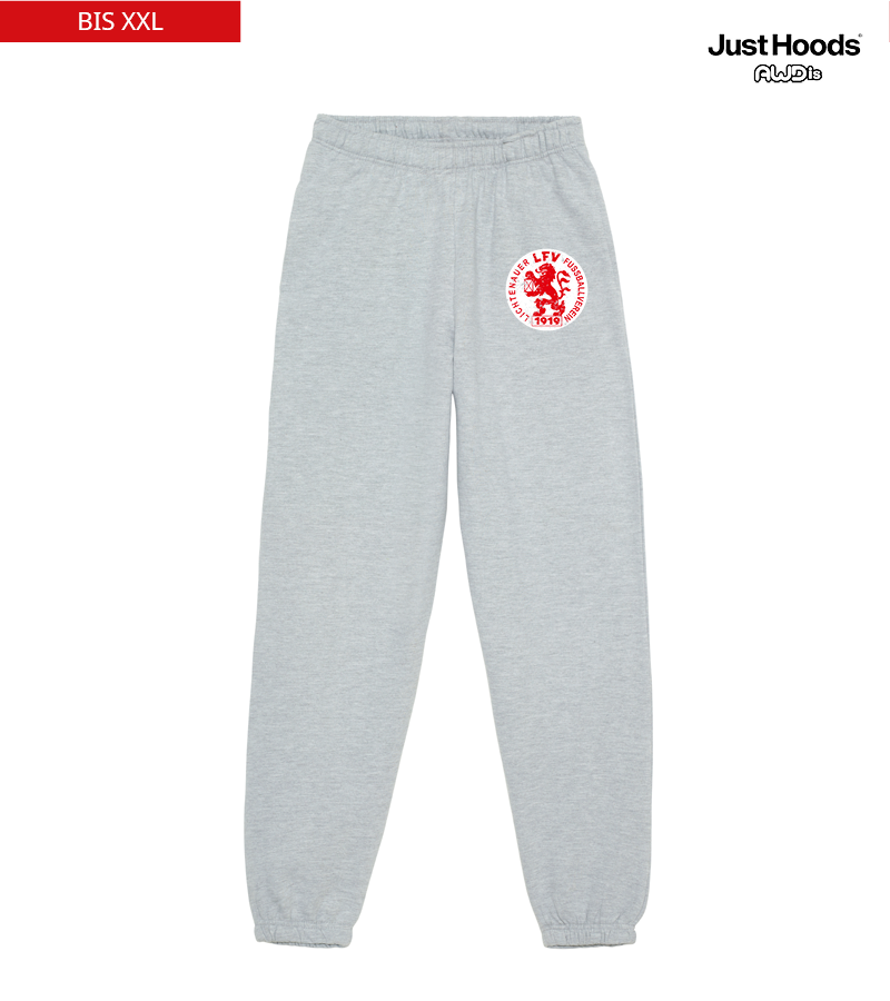 Just Hoods Herren Jogginghose Heather Grey "Uwe"