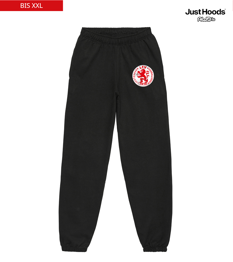 Just Hoods Herren Jogginghose Jet Black "Uwe"