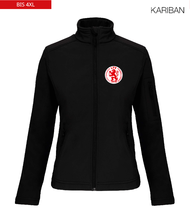 Kariban Damen Softshelljacke Black "Anton"