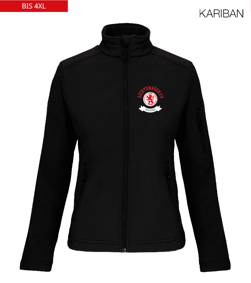 Kariban Damen Softshelljacke Black "Bono"