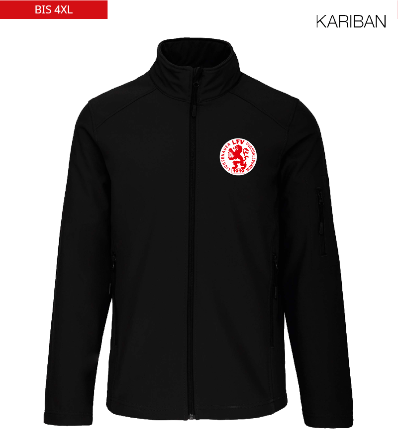 Kariban Herren Softshelljacke Black "Anton"