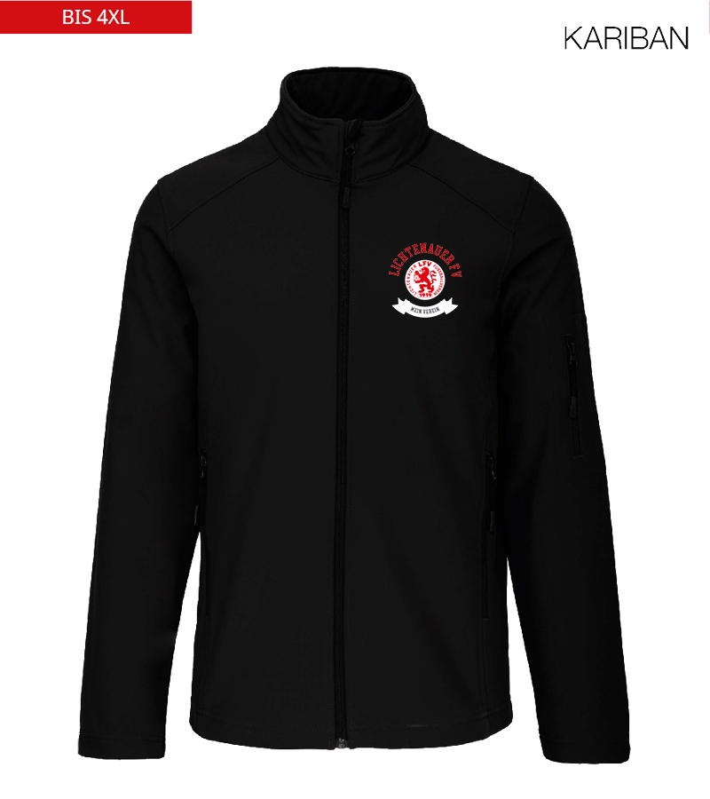 Kariban Herren Softshelljacke Black "Bono"