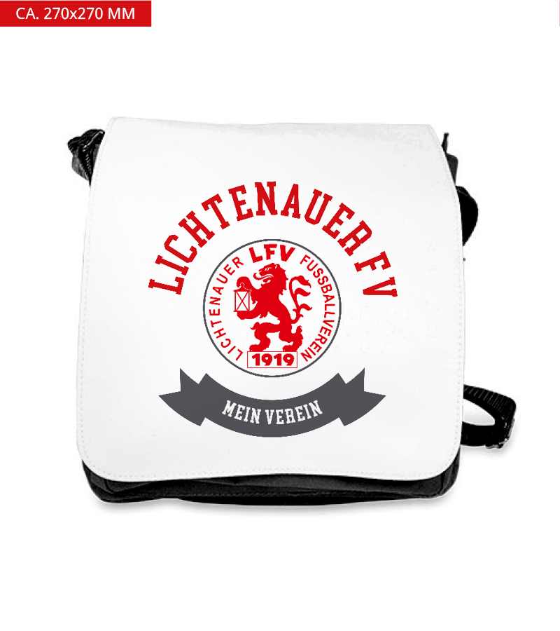 Schultertasche L Black "Bono"