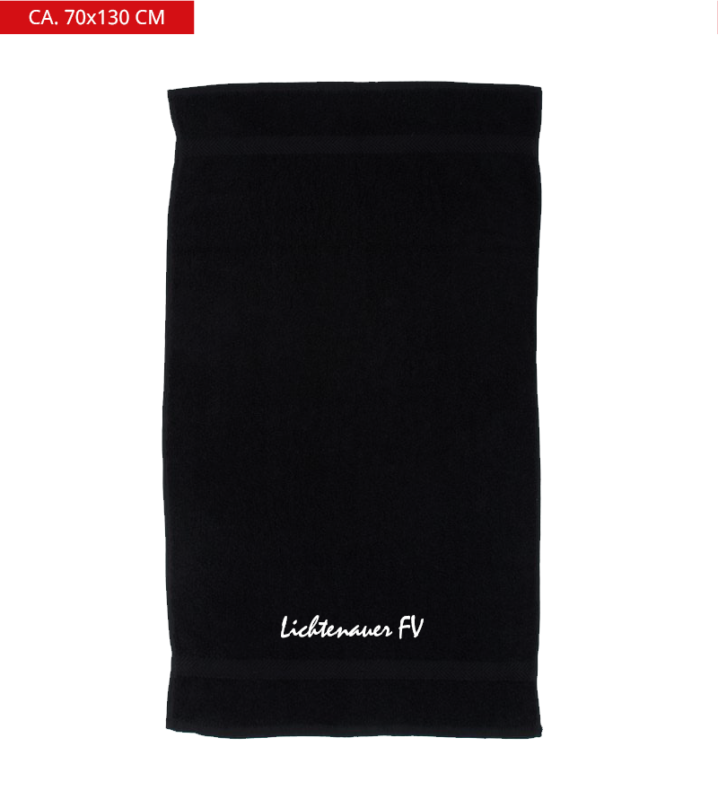 Towel City Badetuch Black "Anton"