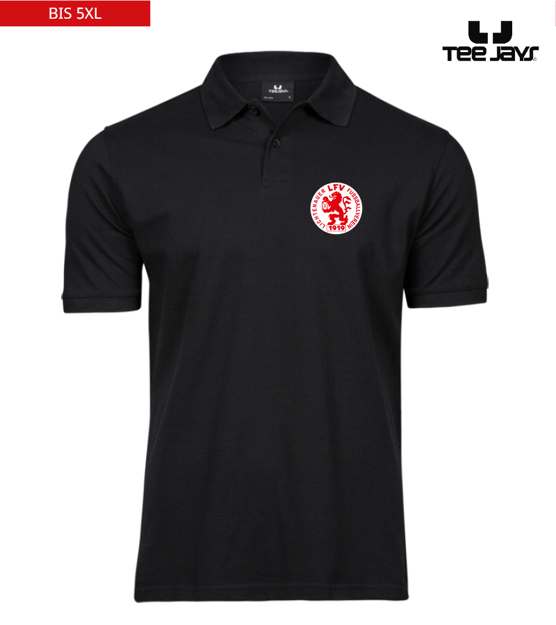 Tee Jays Herren Heavy Polo-Shirt Black "Anton"