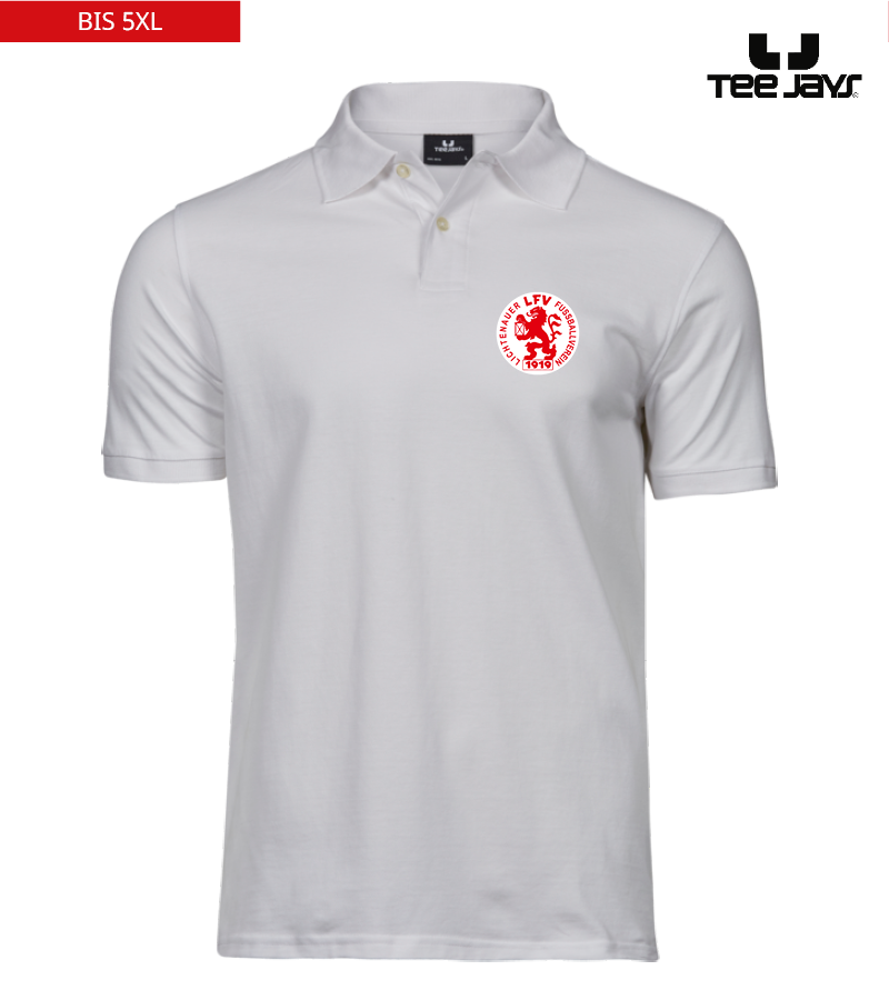 Tee Jays Herren Heavy Polo-Shirt White "Anton"