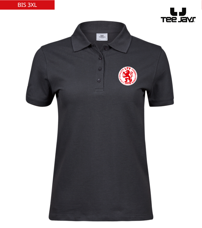 Tee Jays Damen Heavy Polo-Shirt Dark Grey "Anton"